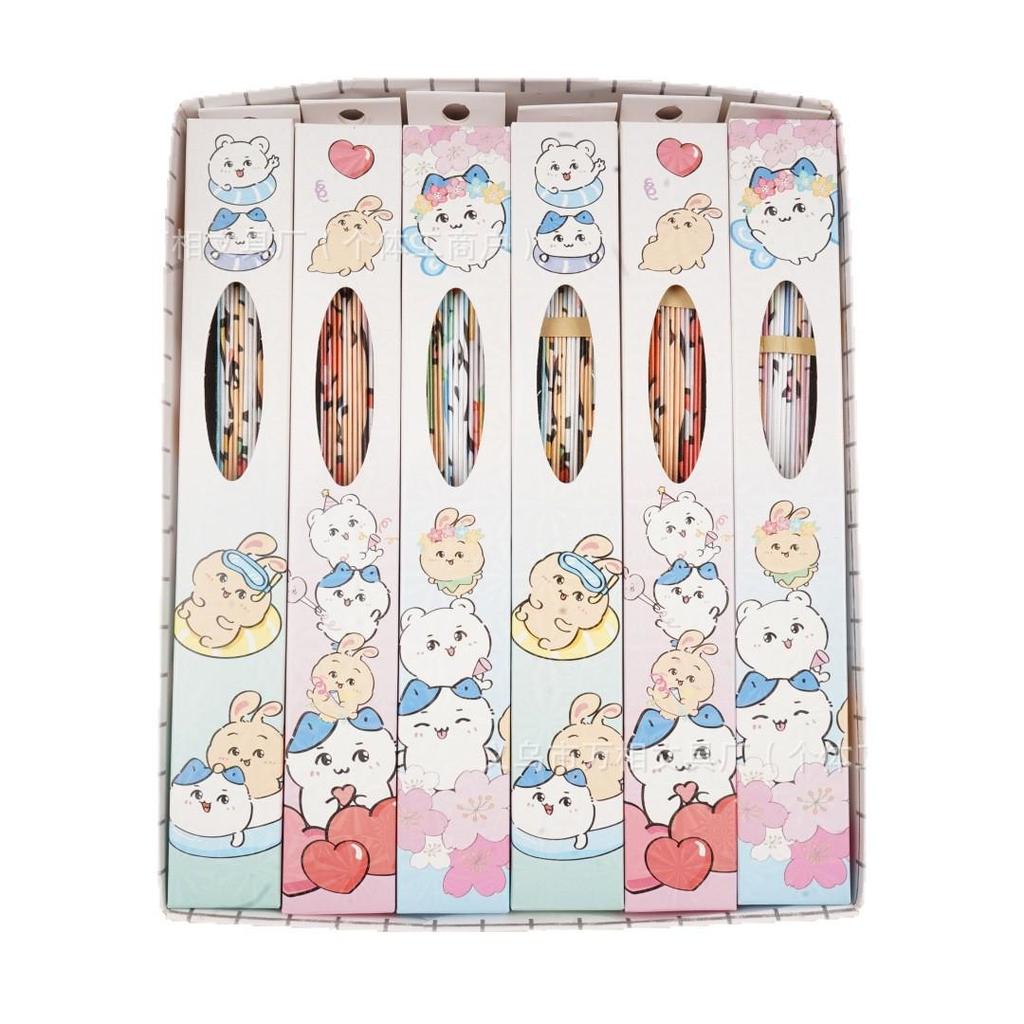 Creative Ji Yi Ka Wa 8-Inch Portable Cartoon Folding Fan - High-Value Summer Cool Internet Celebrity Fan.
