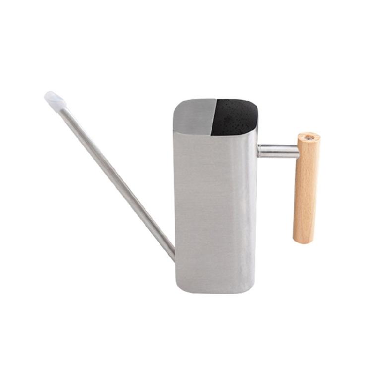 500/800ml Watering Can for Outdoor Plant with Long Spout Stainless Steel Large Watering Can for Garden Flowers Plant