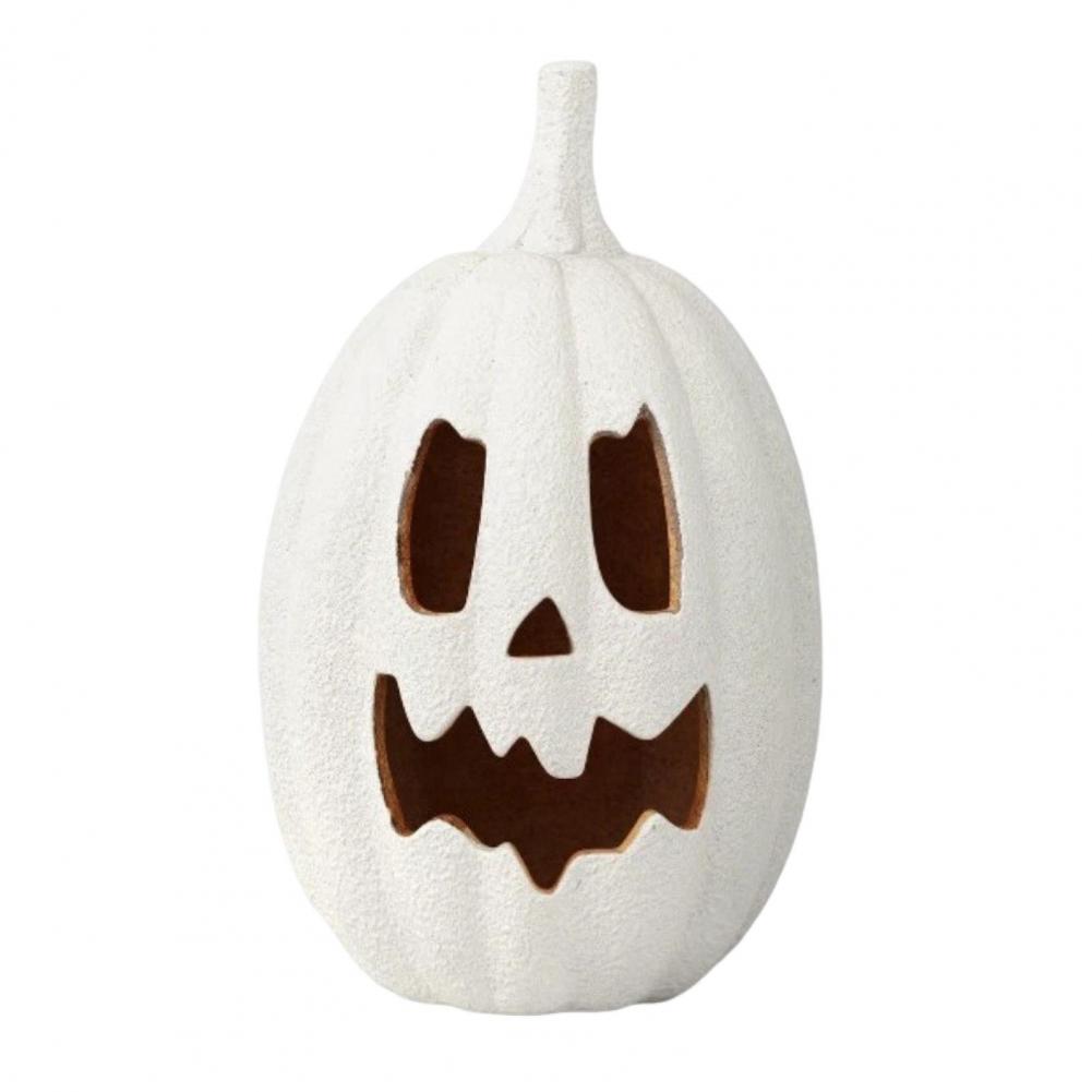 

Halloween Pumpkin Decoration Ghost Pumpkin Ornament Festive Halloween Pumpkin Ghost Ornament for Indoor Outdoor Festival Decor