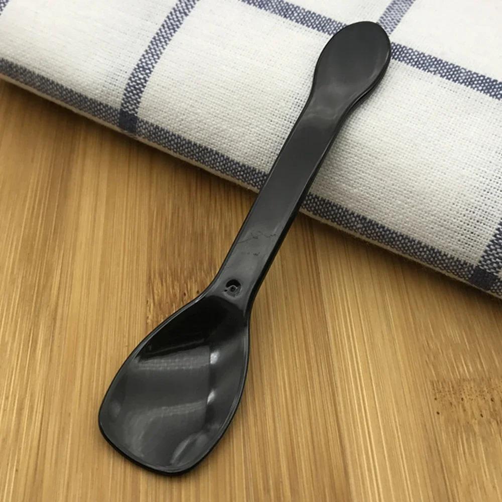 

50 шт. Пластиковые ложки одноразовые ложки прозрачные пищевые столовые приборы из полипропилена ложки таблетка