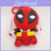 Adorable Deadpool Plush Doll Marvel Deadpool Cute Character Stuffed Toy For Collectors
