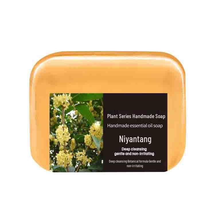 Plant Series Handmade Essential Oil Soap: Sophora, Rose, Jasmine, Osmanthus, Thai Fruits - Facial and Bath Cleansing 130g