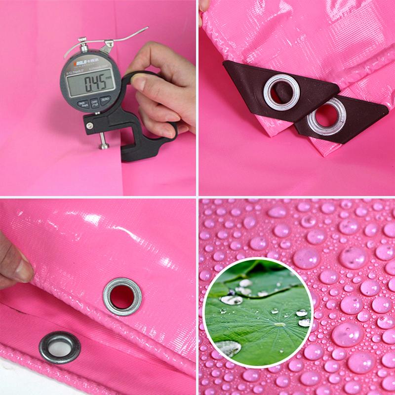 500GSM Heavy Duty PVC Tarpaulin Waterproof Knife Cloth Camping Tent Groundsheet Gazebos Canopy Awnings Shading Sail Shed