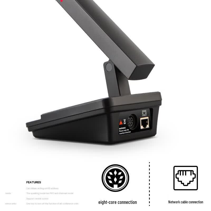 Huidu Professional Video Tracking Digital Conference Microphone (CN Version)