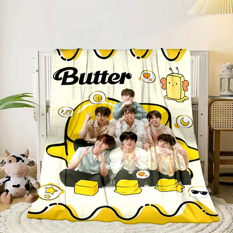 Vivid Dreams kpop Blanket Flannel Blanket for bed, sofa, Camping, Hiking, Picnic Essentials, gift for family Fan gifts