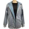 Men Coat Solid Color Faux Leather Plus Size Thicken Winter Jacket for Outdoor