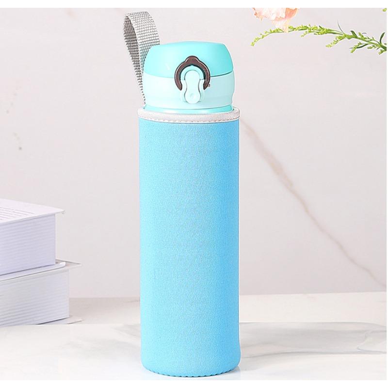 550ml Portable Neoprene Vacuum Cup Sleeve Water Bottle Cover Insulator Sleeve Bag Glass Bottle Case Pouch Sport Camping Accessor