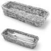 Cutlery Basket for Forks, Knives, Spoons, Melange Gray 270x100x45 Mm Hendi 426081