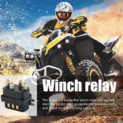 12V Vints Solenoidrelee Warn Vintsi Solenoid Atv-dele UTV-dele Kontaktor Vintsi Solenoidboksi Asendus 5000-7000 Lbs Vintsi Osad
