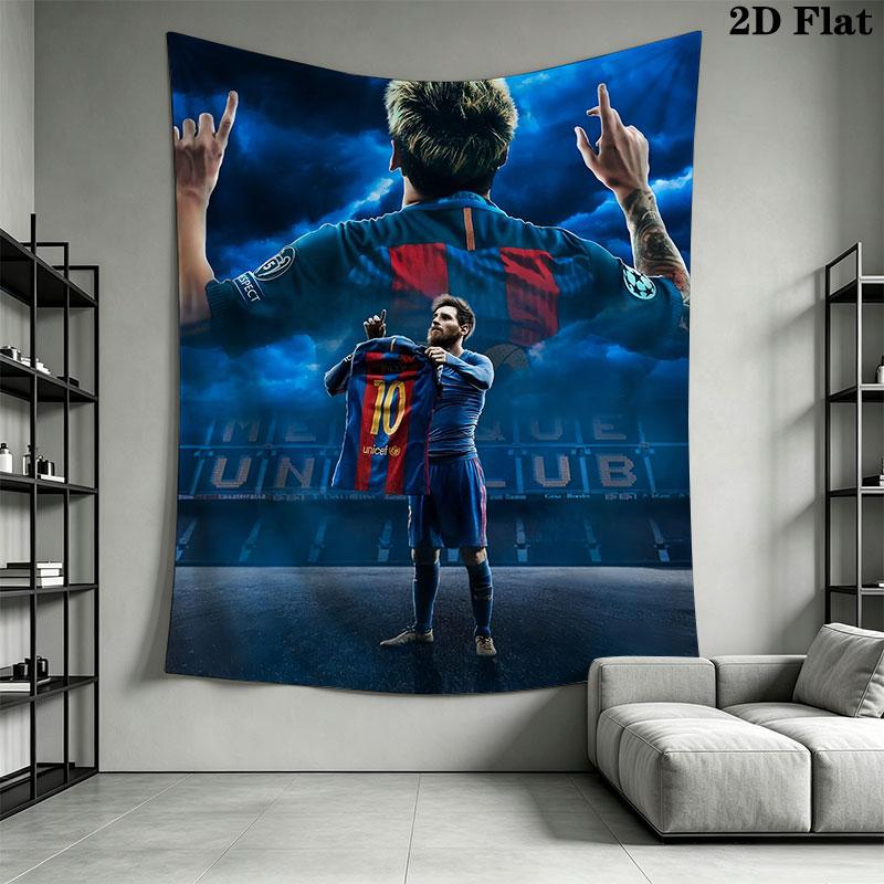 La Pulga Wall Hanging Printed Fabric Blanket Decorative Tapestries for Bedroom Living Room Home Decor