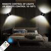 Magnetic Wall Lamp Dimmable Bedroom Bedside Reading Light Touch     Lighting Angle with Remote Control