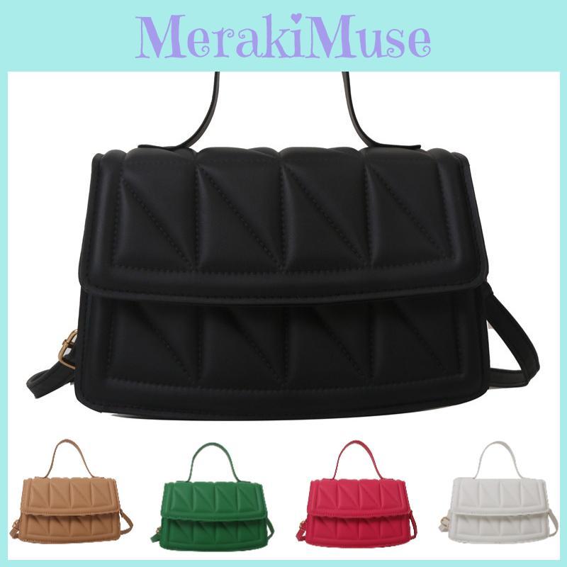 Retro Candy Color Imprint Casual Shoulder Handbag For Women New Collection For Fall 2023