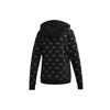 Adidas Neo Logo Printed American Style Casual Hoodie Women Hoodies Black EI6255
