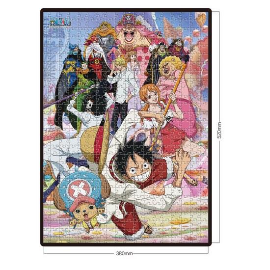 One piece detailed planning jigsaw puzzle, Korean popular puzzles