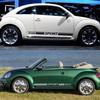 2 stk Bil Side Dør Skørt Klistermærke Sport Striber Vinyl Folie Karosseri Dekoration Decal Gør-Det-Selv Styling Auto Tilbehør Til Volkswagen Vw Beetle