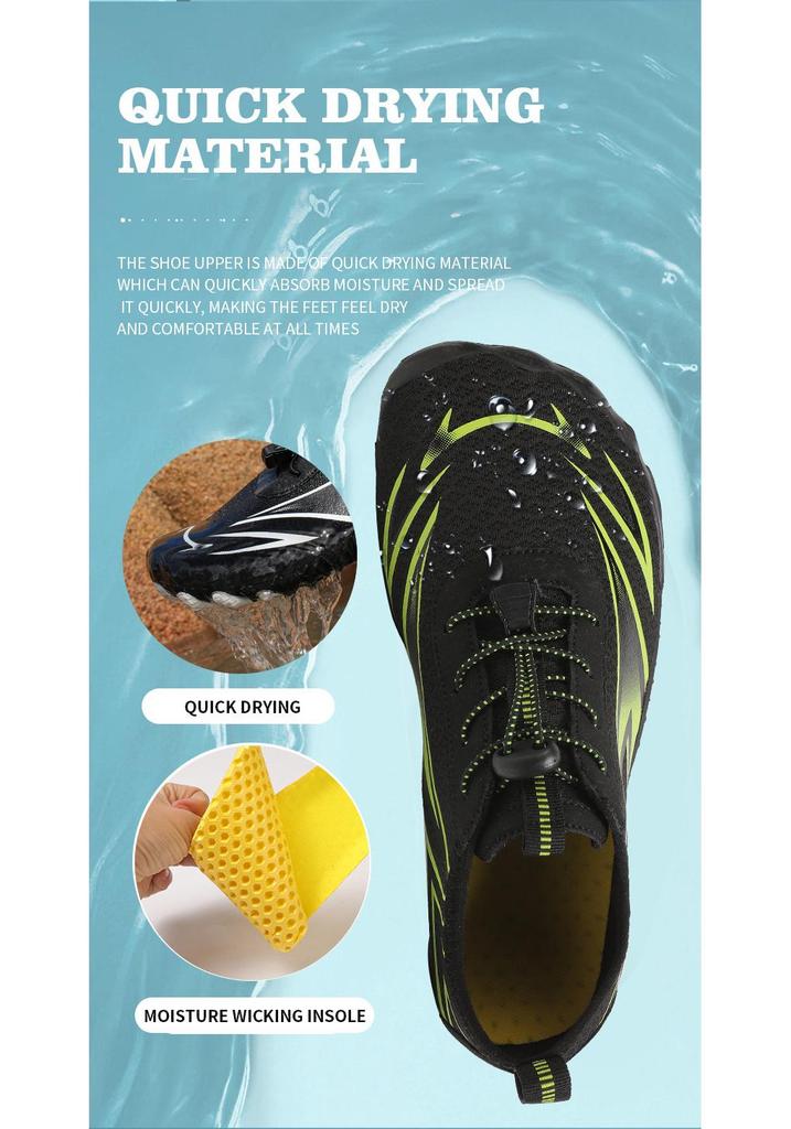 2025 Breathable Five-Toe Water Shoes for Couples - Beach, Swimming, Hiking