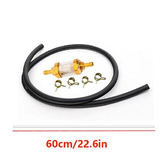 9mm CNC Aluminum Alloy Glass Gas Fuel Oil Filter Moto for Dirt Pit Bike 125/140/150/160cc CRF70 90 110 TTR100 110 KLX65