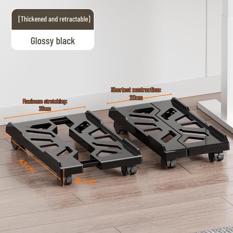 Removable Desktop Computer Chassis Bracket with Adjustable Height for Home or Office Use
