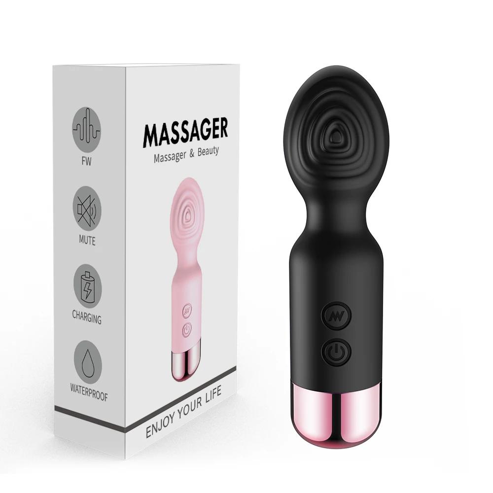 Mini AV Vibrator Female G Spot Vibration Vagina Anal Clitoris Stimulator Dildo Vibrator Adult Sex Toys for Women Masturbation
