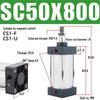 Aokewen SC Serie Standard-Pneumatikzylinder