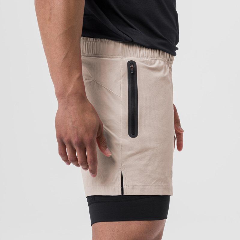 Men's Quick-Dry Elastic Sports Shorts for Summer Running