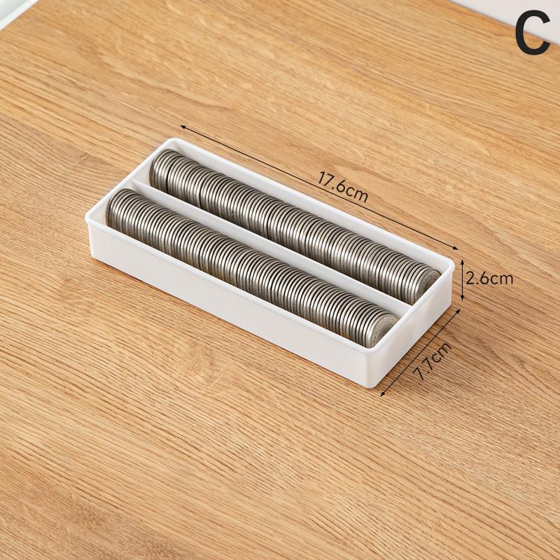 1pc ransparent Plastic Storage Box for Paper Money Album Banknote Case Coin Storage Collection Boxes Holder