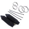 Gaiter Pinion Boot Ilicone Rack Pinion Steering +Cable Ties Set 23x6cm