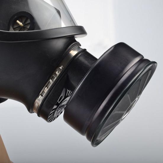 Volledig Gezicht MF14 Gasmasker Ademhalingsapparaat Filter voor Schilderen Spuiten Lab Chemie