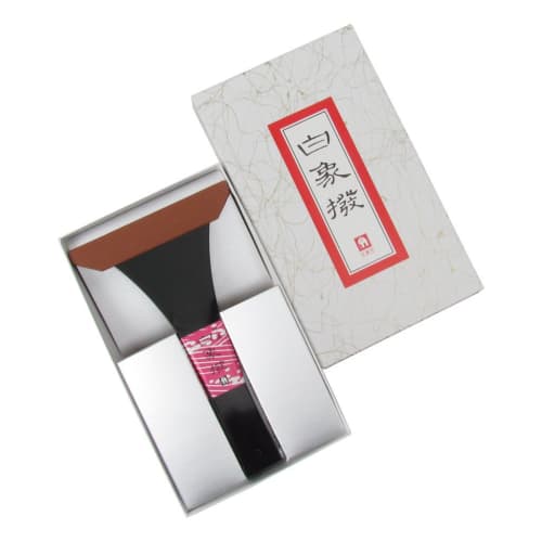 

Tsugaru Shamisen Plectrum (White Elephant, Size 14, Black) (Shipping included)
