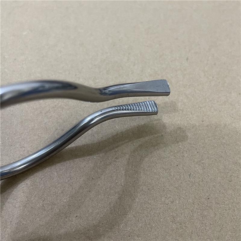 Stainless Steel Crucible Tongs: Chrome-Plated, High-Temperature Ceramic and Biochemical Beaker Clamp