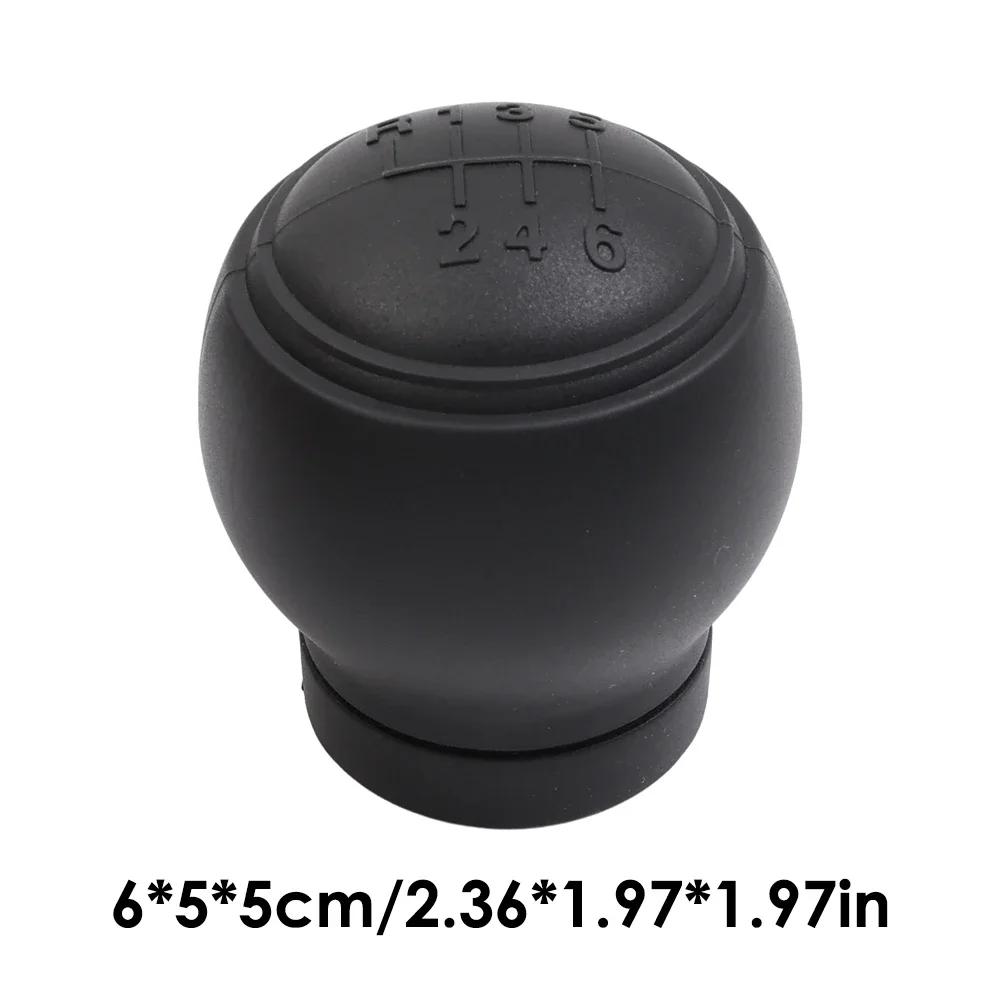 Car Manual Gear Shifter Sleeve Silicone Round Gear  Head Cover Dustproof Waterproof Universal Non-slip Manual Shifter