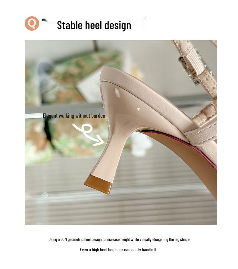 Bow Lace Embroidered Pointed Toe Stilettos - Women's Slimming Hollow High Heels for Summer