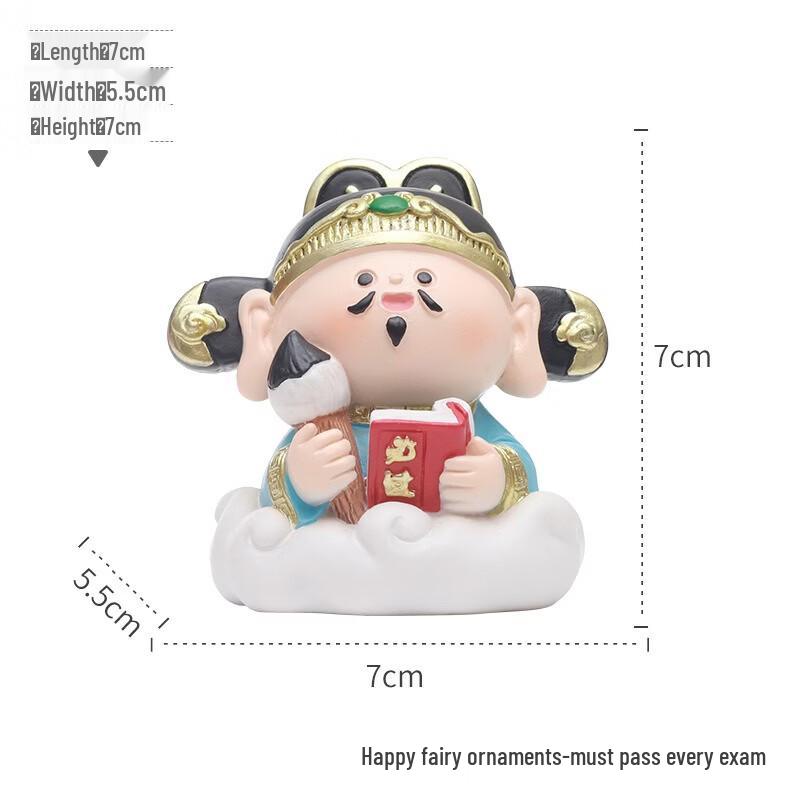 Fumede Happy Immortal Resin Figurine