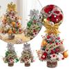 45CM Desktop Mini Small Xmas Christmas Tree with  Light Home Party DIY Decor