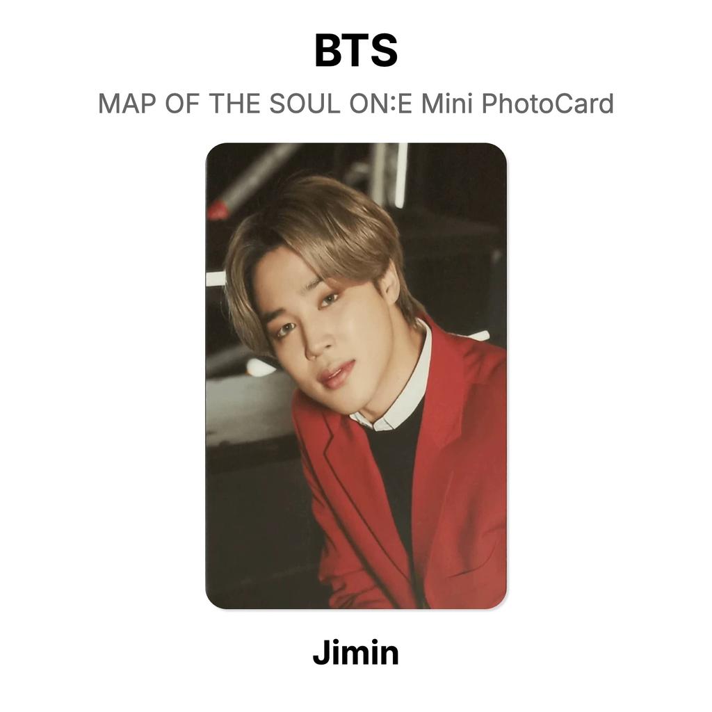 BTS RUHUN HARİTASI AÇIK:E Mini Fotoğraf Kartı Resmi Fotoğraf Kartı
