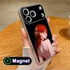 HSR Himeko Clear TPU Magsafe Mobile Phone Case for iPhone 17 16 15 14 13 12 11 Air Pro Max Plus Mini Colorful Cover