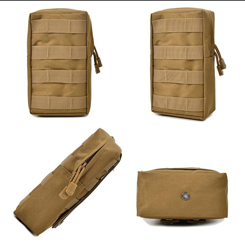 Outdoor Molle Pouch Waterproof Nylon Multi Purpose Small Pack Universal Hunting Camping Bag Outdoor Equip