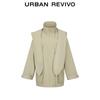 UR2026 Women's Amber Streamer Hooded Loose Jacket