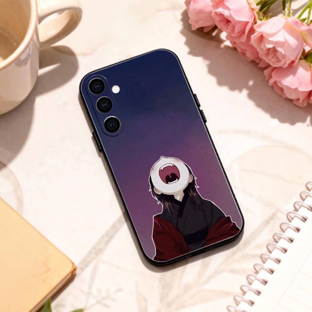 B-BL The G-Ghost's Nocturne Phone Case For Samsung Galaxy A73,A72,A71,A70,A53,A52,A51,Others Soft Black Shell
