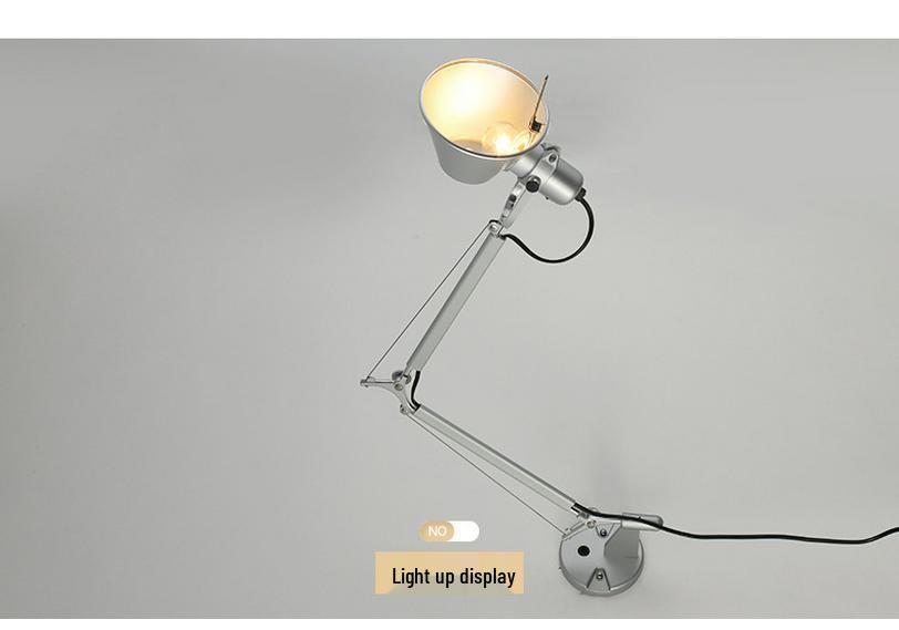 Adjustable Industrial Wall Lamp - Modern Rotatable Design for Bedroom & Living Room