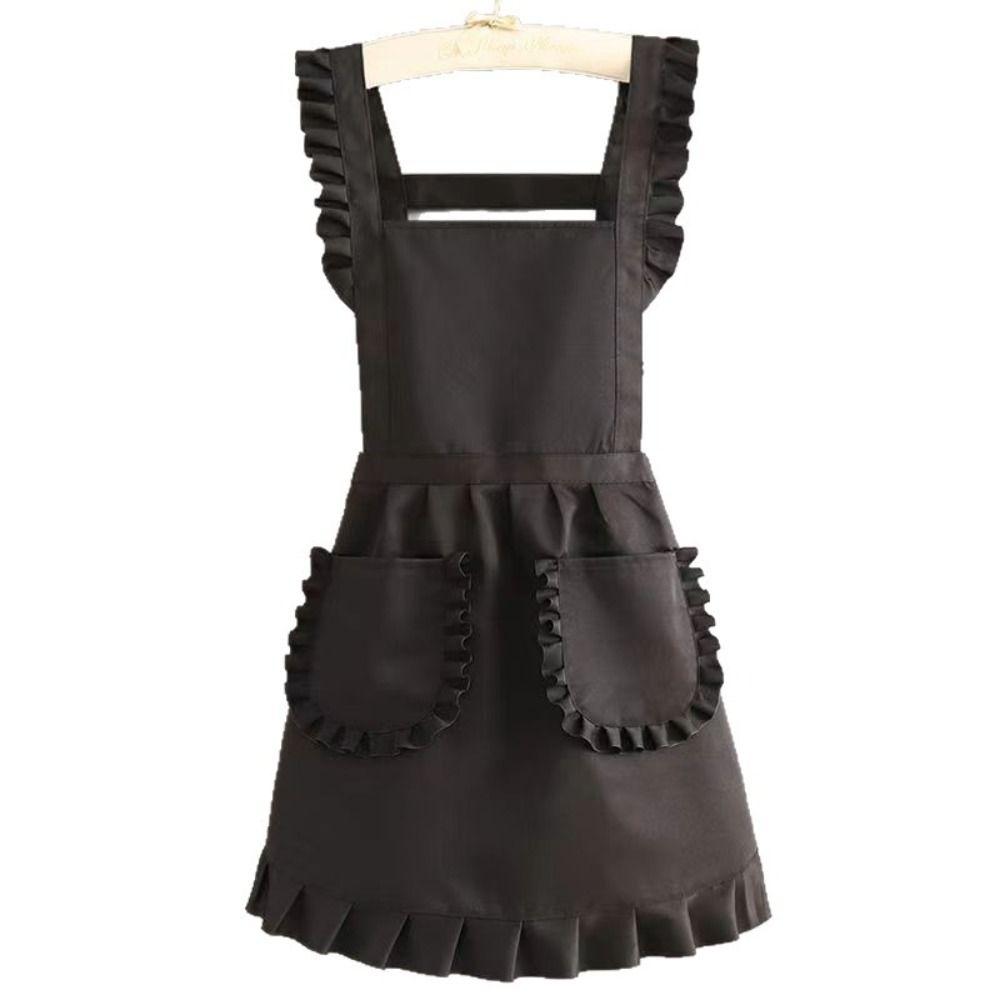 Stain-proof Korean Style Apron Cute Nail Shop Apron Fashion Catering Work Clothes Kitchen