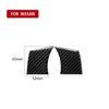 2 X For Nissan 350Z 2006-2009 Carbon Fiber Steering Wheel Trim Cover Sticker