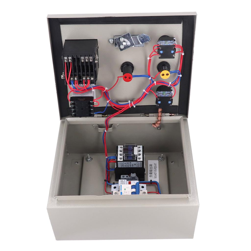 Temperaturregulator 0‑400℃ Digital Display PID-reglering med Termoelement AC 220V 4KW Temperaturreglerlåda