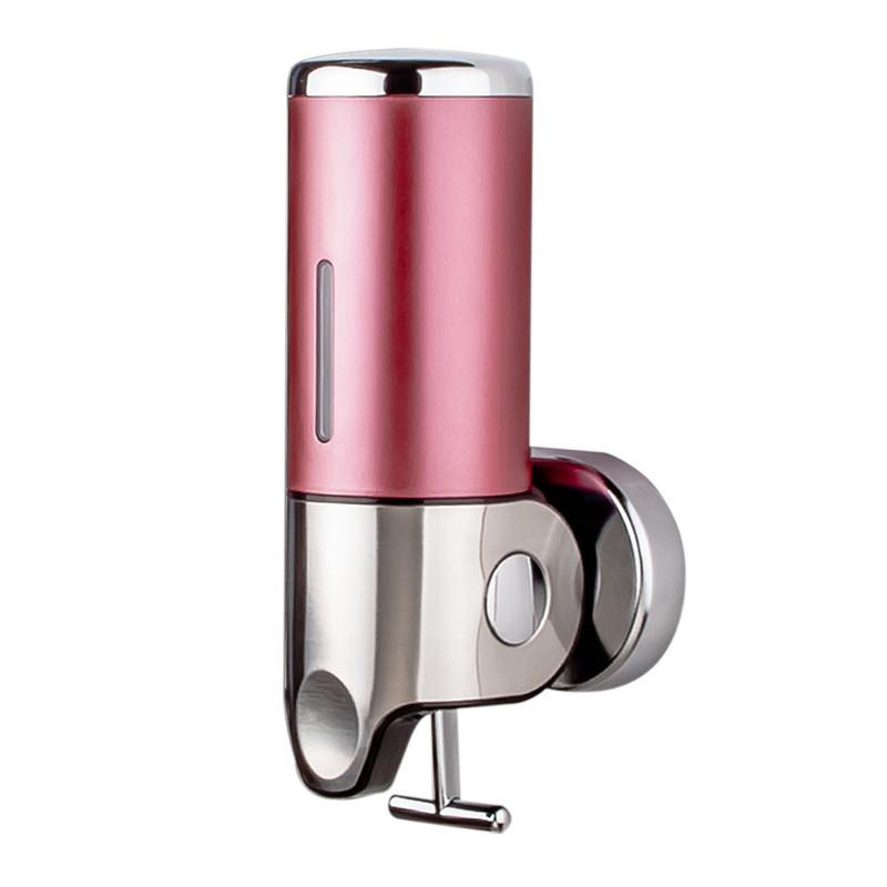 Hanging Foam Wall Soap Dispenser Chrome Coating Hotel Home Bathrooms Supplies