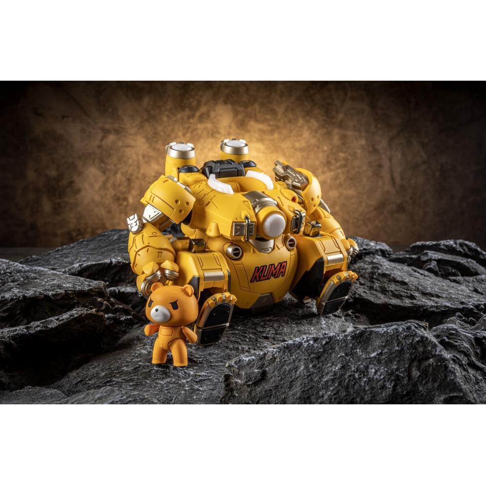 Super Mecha Champions Super Mecha Champions Alpha Caramel Żółty głośnik z figurką