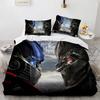 3D Printed T-Transformers Duvet Cover and Pillowcase, Double Bed Bedding Set, Bedroom Decoration, Gift for Girls and Boys
