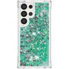 Case for Samsung Galaxy S24 Ultra, Glitter TPU Cover Clear Flowing Quicksand with Anti-Fall Bumper Corner Shockproof Protection Women Girly Case for