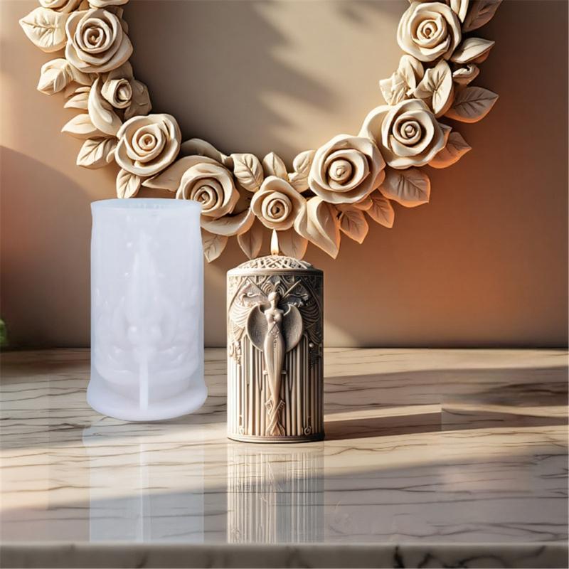 Premium Silicone Armless Candle Mold For Detailed Wax Sculpting And Easy Release With Stick Coating