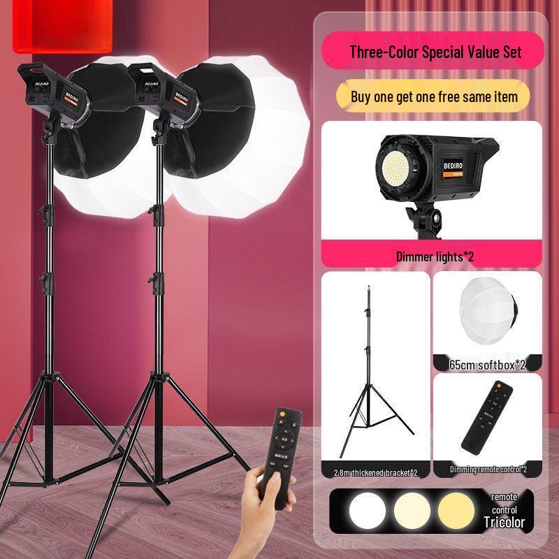 Zheyu Bright Spherical Fill Light for Indoor Live Streaming and Photography