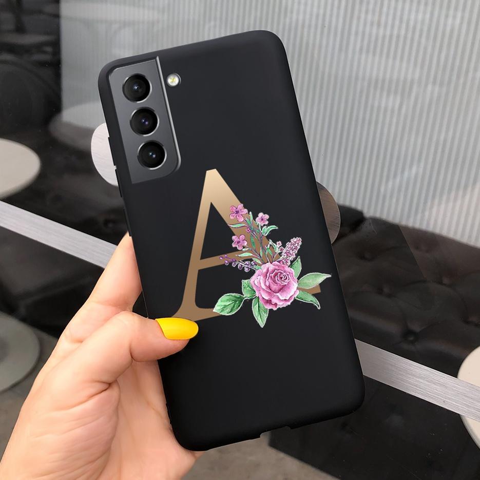 Für Samsung S21 5G Hülle S21 Ultra Plus Niedliche Buchstaben Abdeckung Für Samsung Galaxy S21 Plus 5G S21+ S 21 Ultra Handyhüllen Weiche Fundas